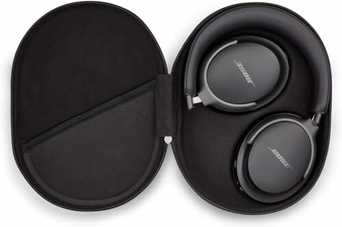 Bose headphones in a black case