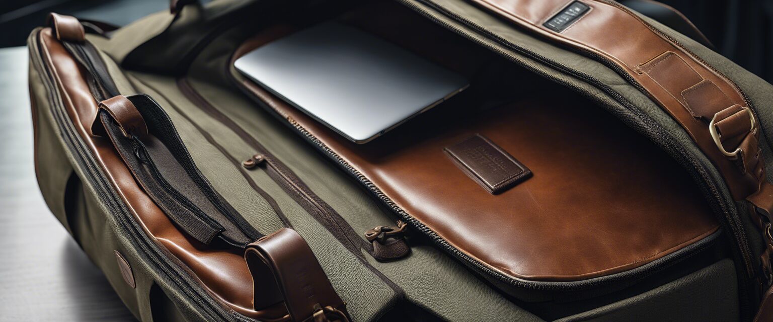 Stylish laptop bag