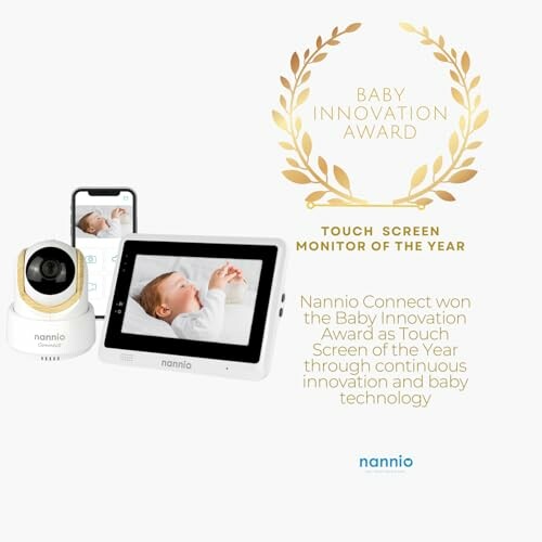 Nannio baby monitor with innovation award