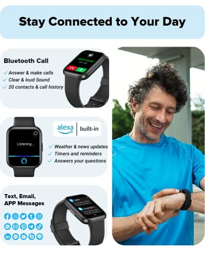 Smart Watch for Women Men